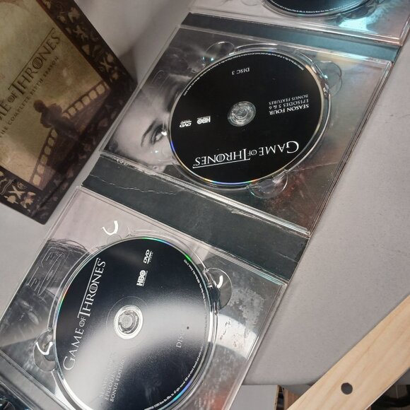 Game Of Thrones 2 Box Sets Forth and Fifth Season DVDS Preowned - Picture 4 of 15